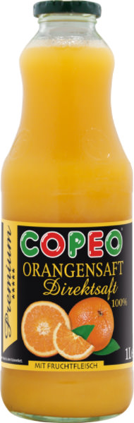 Mehrwegflasche Orangensaft 1L COPEO